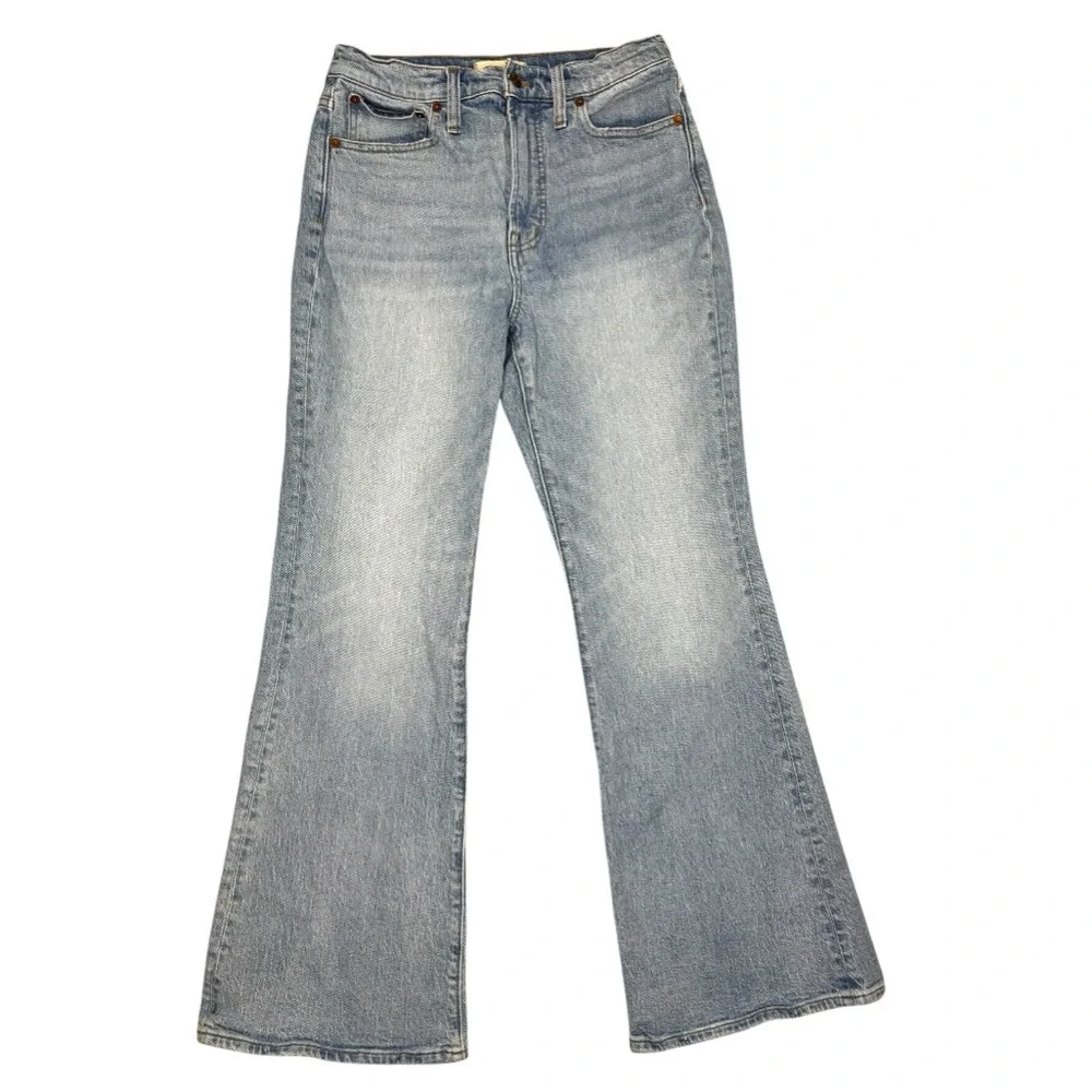 Madewell Perfect Vintage flare Jean lighter wash size 27 - Picture 2 of 6